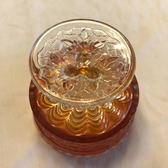 Vintage Carnival Glass Candy Dish - Picture 4 of 5